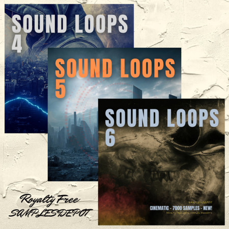 Cinematic Bundle: Sound Loops 4, 5 and 6 Collection
