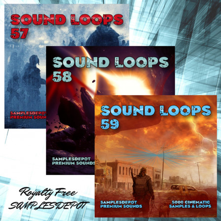 Cinematic Bundle: Sound Loops 57, 58 and 59 Collection