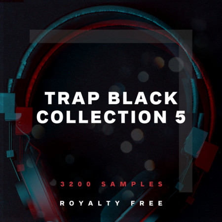 Trap Black Collection Vol. 5 | Trap Loops, WAV Samples, MIDI Files