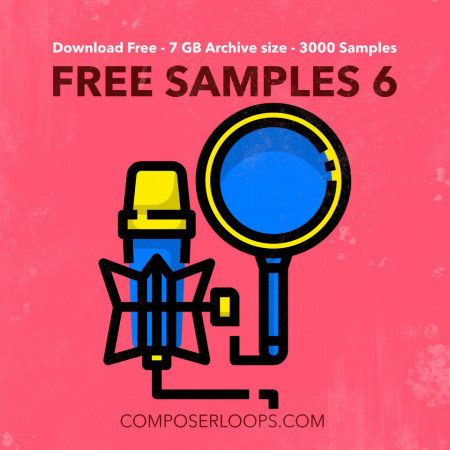 Volume 6 Free Sample Pack - 8 GB Download 3300 Samples