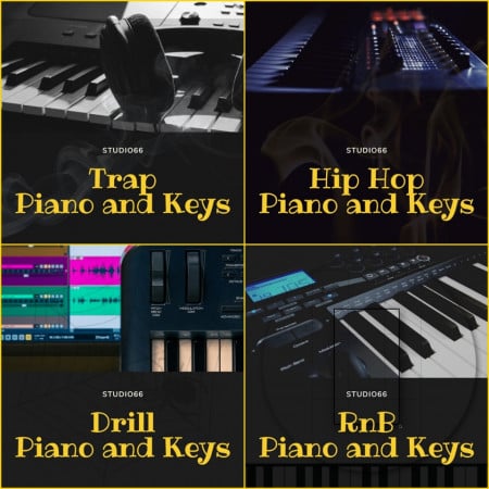 Pianos and Keys Bundle: Trap, Drill, RnB and Hip Hop