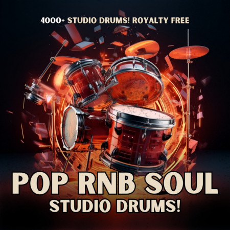Pop RnB Soul Studio Drum Loops