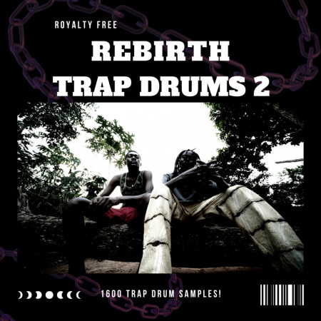 Trap Rebirth Drums Volume 2 Studio Samples