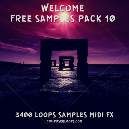 Volume 10 Free Sample Pack - 7GB Download 3400 Loops