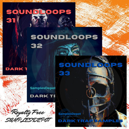 Trap Bundle: Sound Loops 31, 32 and 33 Collection