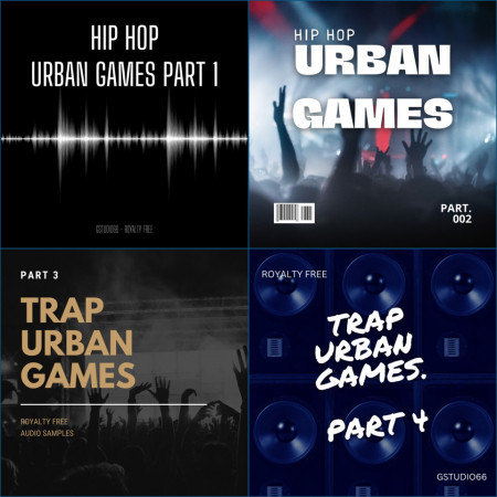 Urban Games 1-4 Bundle Trap & Hip Hop