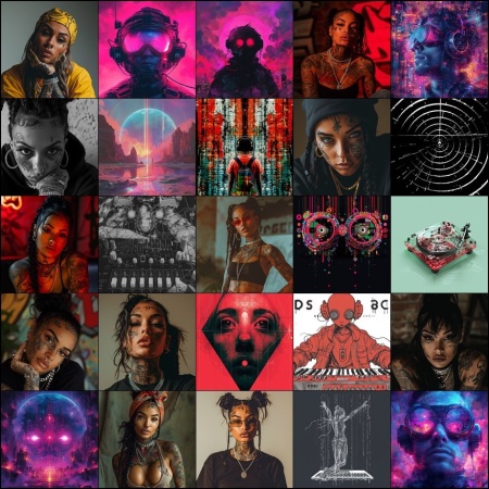 Hip Hop Album Cover Images Volume 1