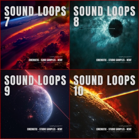 Cinematic Samples Bundle: Sound Loops 7, 8, 9, 10
