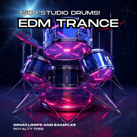 EDM and Trance Studio Drum Loops