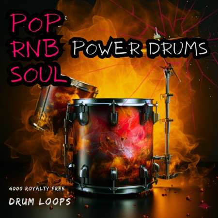 Pop RnB and Soul Power Drum Loops