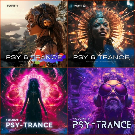 Trance and Psy Samples Collection Packs 1-4 Bundle