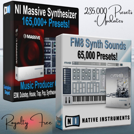 235.200 Native Instruments Massive + FM8 Presets Collection - Img 1