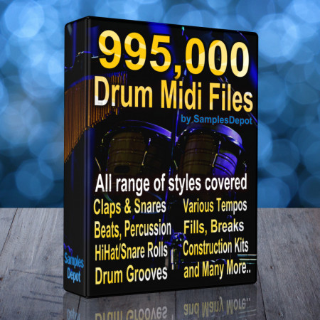 996.000 Drum Midi Collection