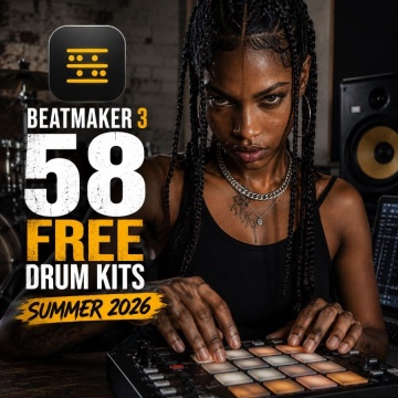 BeatMaker 3 Free 58 Drum Kits - Summer 2026 (900 Wav Samples)