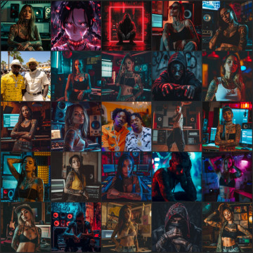 Hip Hop Album Cover Images Volume 1