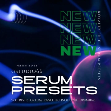 Serum 5500 Presets for EDM Techno Trance Dubstep & DNB (Serum 2 Compatible)