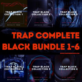 Trap Black Bundle Vol. 1-6 | Best Trap WAV Loops, Samples & MIDI Collection