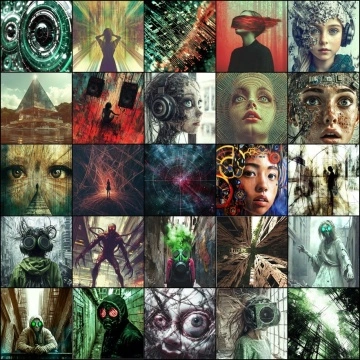 Music cover art for streaming, royalty-free visual design
