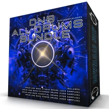 DnB COMPLETE Mega Drums Bundle Wav Samples