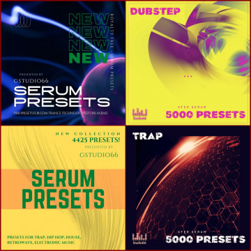 Serum 20.000 Presets BUNDLE for EDM Techno Trance Dubstep DNB & Trap (Serum 2 Compatible)