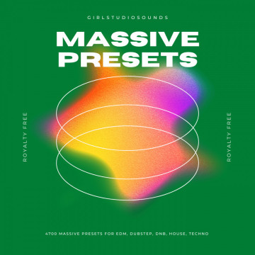 4700 Presets for NI Massive EDM Techno House Dubstep & DNB Genres