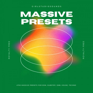 4700 Presets for NI Massive EDM Techno House Dubstep & DNB Genres