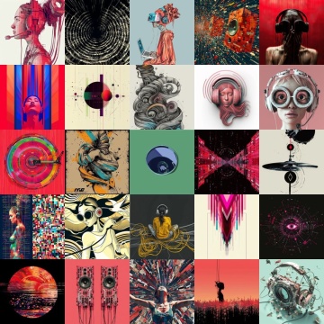 Professional Album Covers Collection | 220 Copyright-Free Music Images