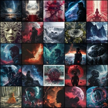 Cinematic and Chillout Album Covers Collection Volume 2 (200 Images)