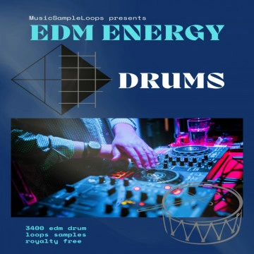 EDM Energy Drum Samples Collection 1