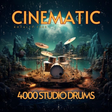 Cinematic and Chillout Studio Drum Loops