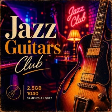 Jazz Guitars Club → 1040 Samples