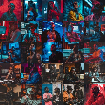 Trap Music Album Covers Volume 1 - Img 2