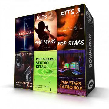 POP Stars COMPLETE KITS Bundle (300 POP Construction Kits)