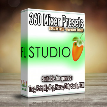 360+ FL Studio Mixing Presets Bundle Digital Download Now