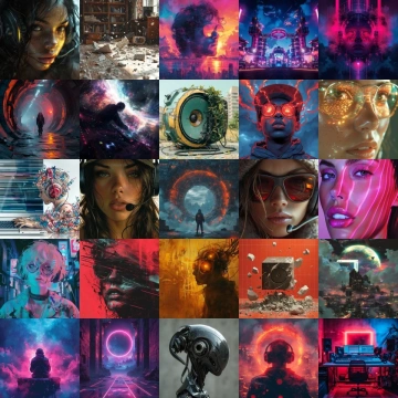 Dubstep & DnB Cover Art Volume 2 – Dark Artwork for Bass Music