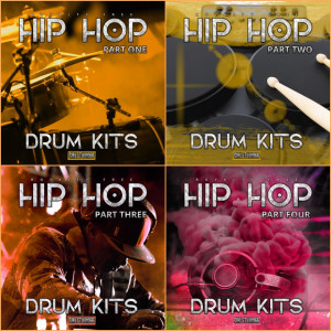 Massive Hip-Hop Drum Kit 1-4 – 12.5GB of WAV One-Shots