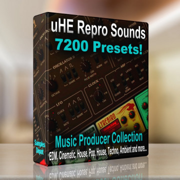 u-he Repro-1 / Repro-5 Presets Pack – 7,250+ Royalty Free Repro Presets Download (Monthly Updates)