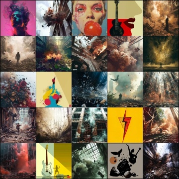 Album Cover Art Pack Vol 14 190 PNG Covers for EDM Trap RnB Pop Rock