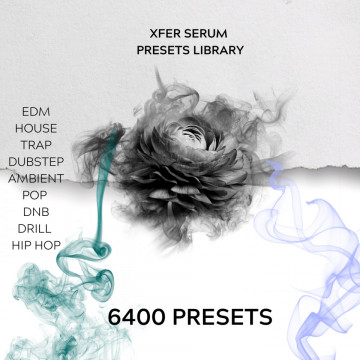 Serum Banks 6400 Presets for House Trap Hip Hop Ambient EDM POP (Serum 2 Compatible)