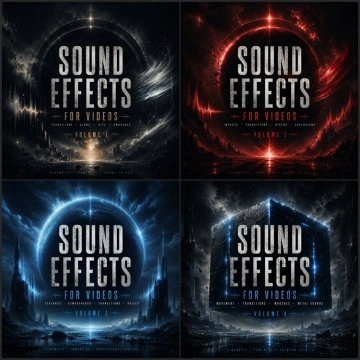 Sound Effects For Videos Bundle 1-4