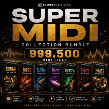 Super Midi Collection Bundle 999.500 Files!