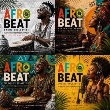 Afro Beat Complete 4 Volumes Collection