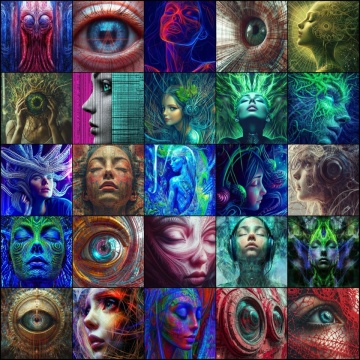 ambient album covers copyright free pack