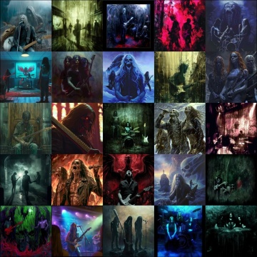 Rock Album Cover Image Pack – 200 Copyright-Free Visuals