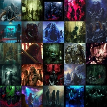 Rock Album Cover Image Pack – 200 Copyright-Free Visuals