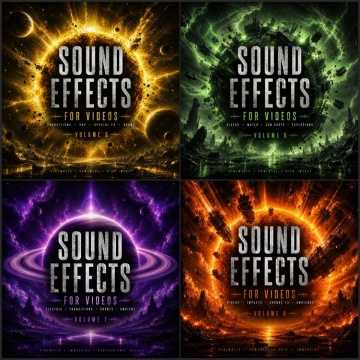Royalty Free Sound Effects Bundle For Video Editing And Filmmaking