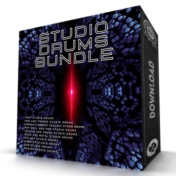 Studio Drums Mega Bundle - 50000 Drum Samples