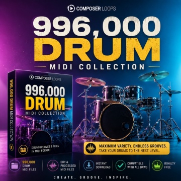 996.000 Drum Midi Collection