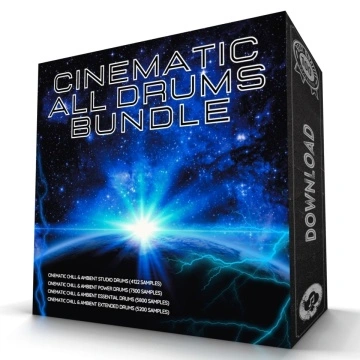 Cinematic COMPLETE Mega Drum Loops Bundle Wav Samples