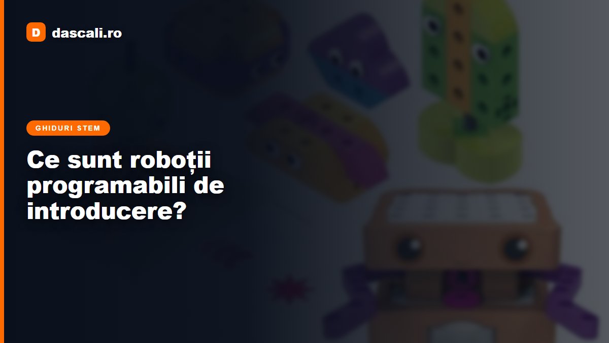Ce sunt roboții programabili de introducere?